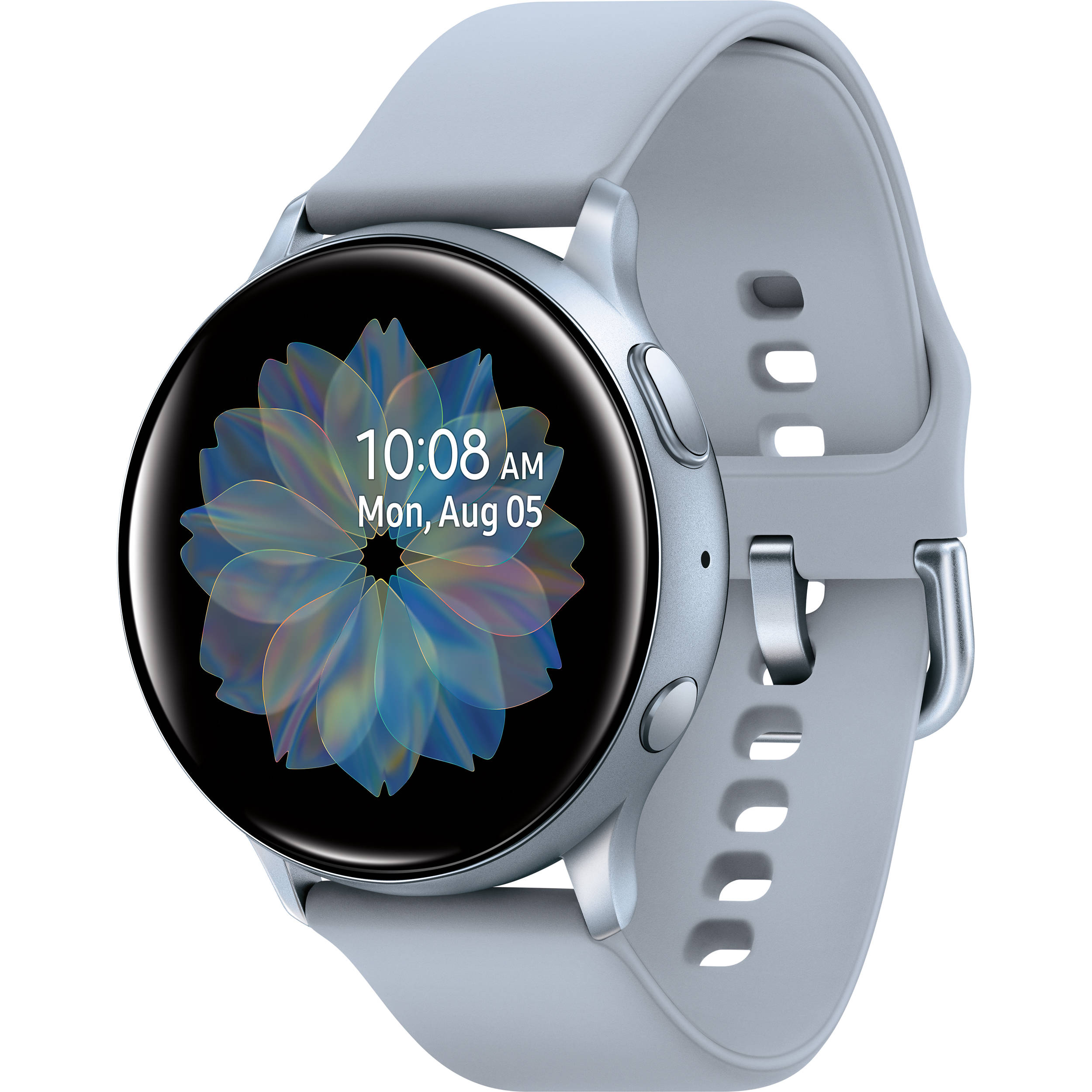 silver watch